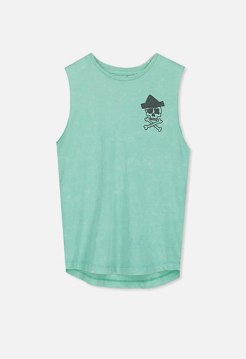 Cotton On - Orson tank - green