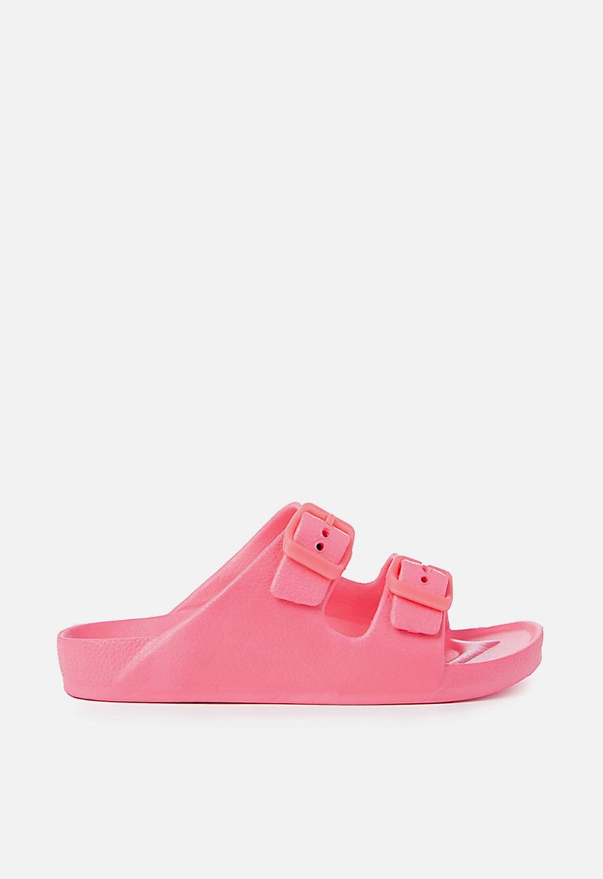 Cotton On - Twin strap slide - pink