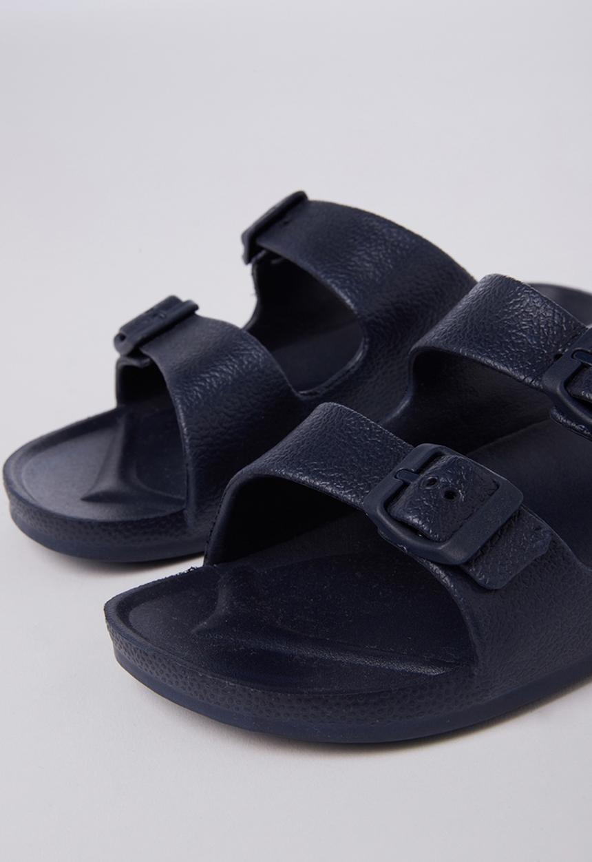 Cotton On - Twin strap slide - navy 