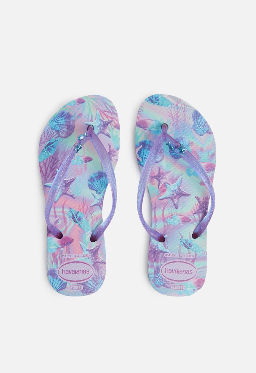 Havaianas - Kids slim fashion sandals - purple