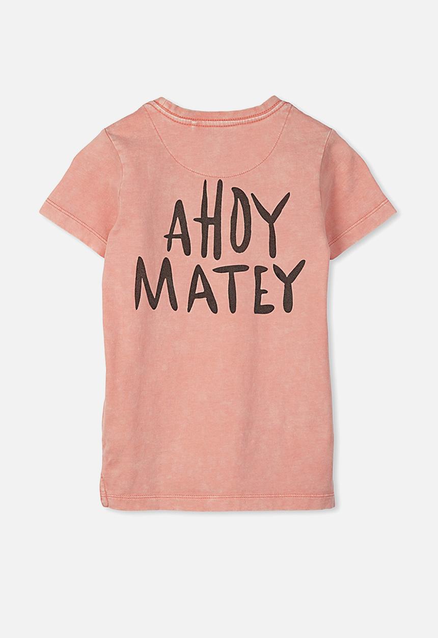 Cotton On - Max short sleeve tee - coral