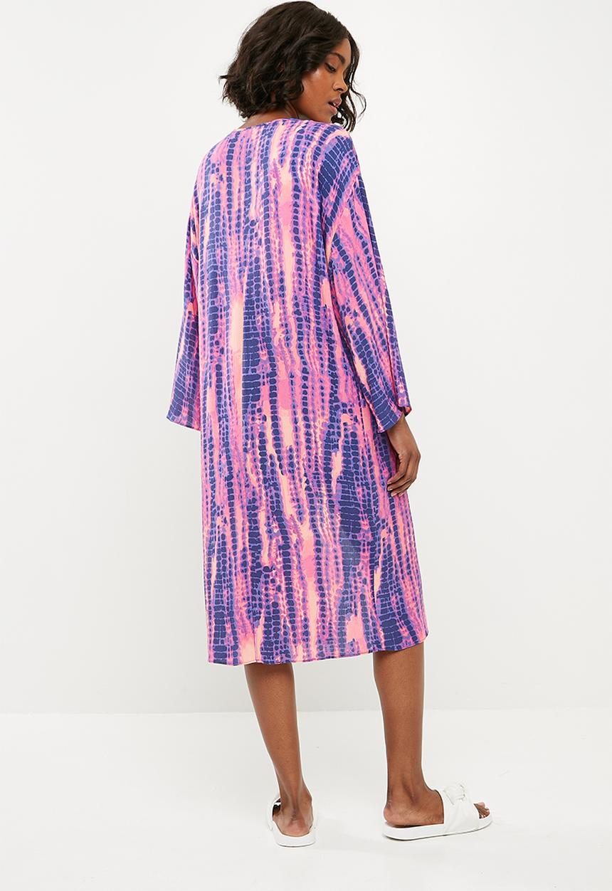 Missguided - Tie dye kimono - multi