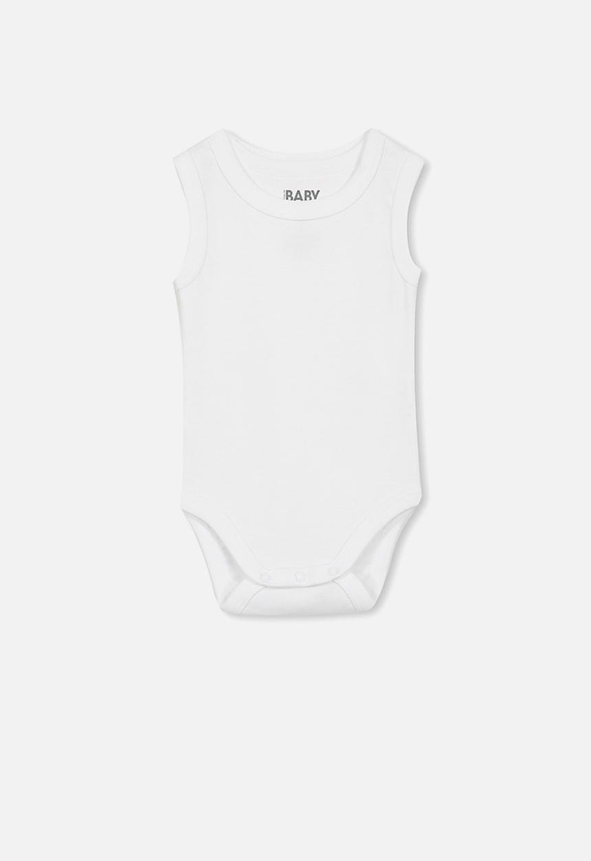 Cotton On - Singlet bubbysuit - white