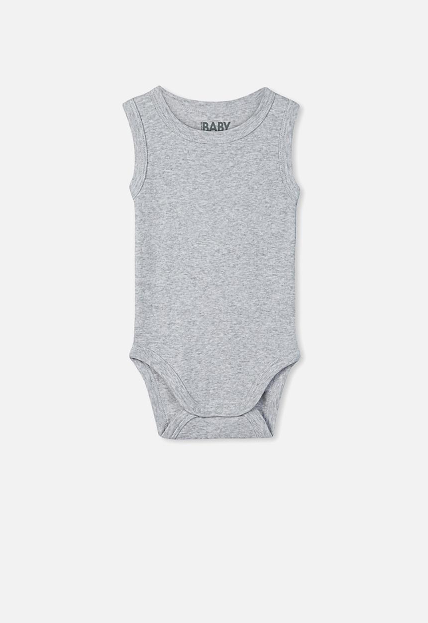 Cotton On - Singlet bubbysuit - grey