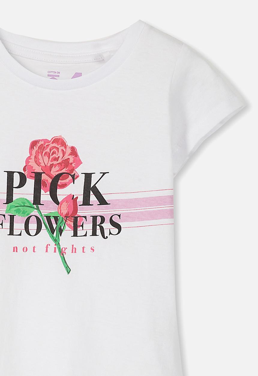 Cotton On - Penelope short sleeve tee - white 