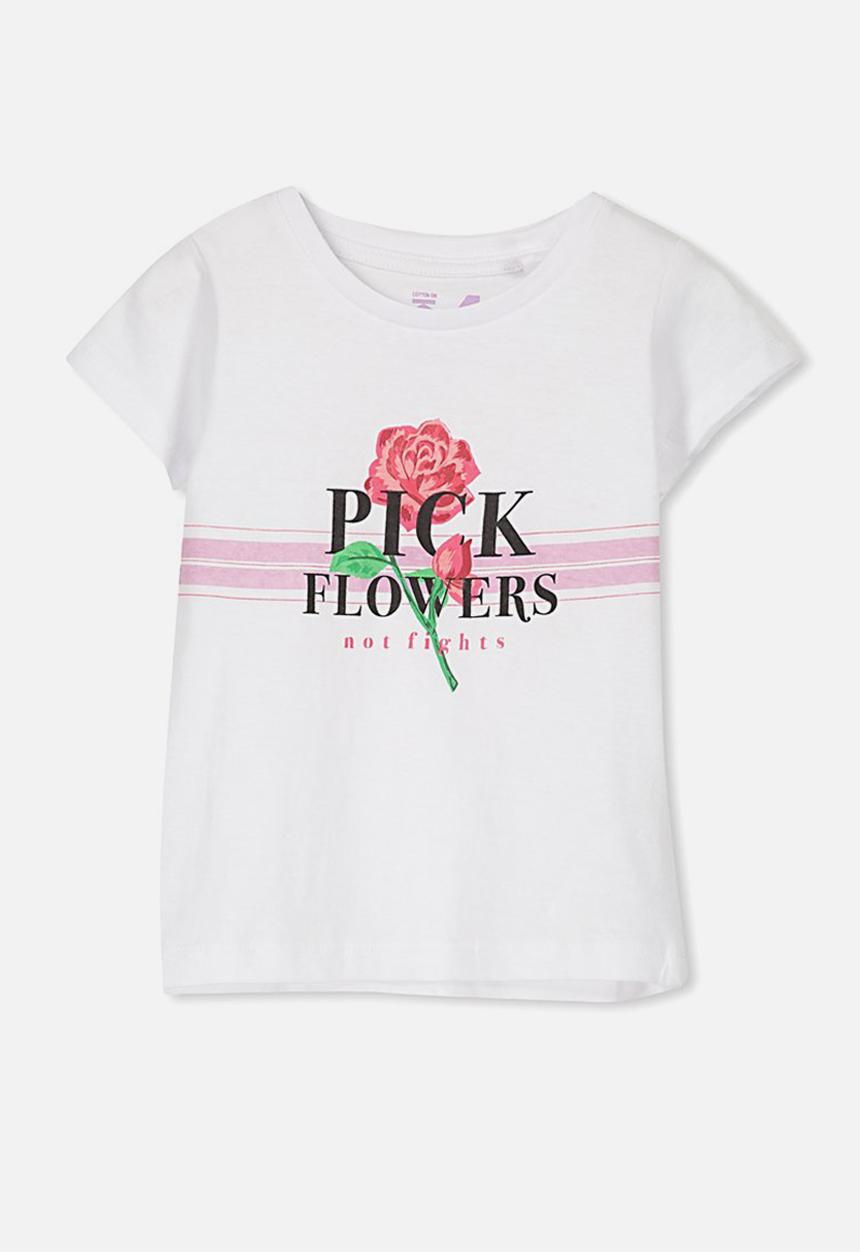 Cotton On - Penelope short sleeve tee - white 