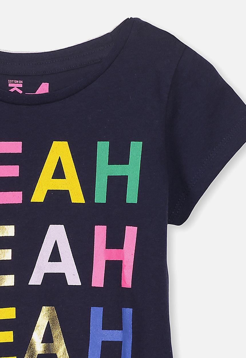 Cotton On - Penelope short sleeve tee - navy 