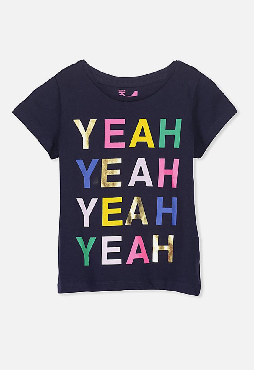 Cotton On - Penelope short sleeve tee - navy 