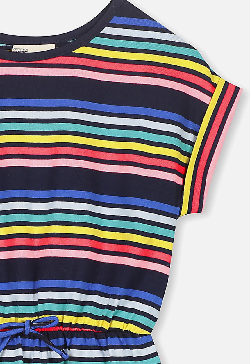 Cotton On - Sibella short sleeve dress -  multi 