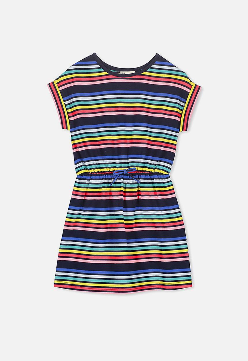 Cotton On - Sibella short sleeve dress -  multi 