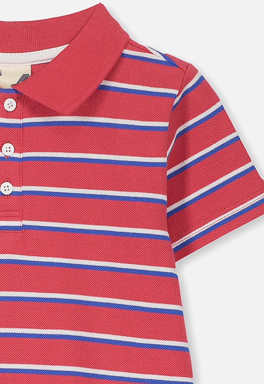 Cotton On - Blaire polo dress - red