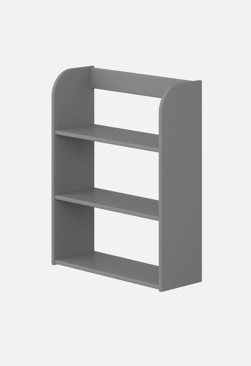 Clever Little Monkey - Play wall shelf 3 tier - urban grey