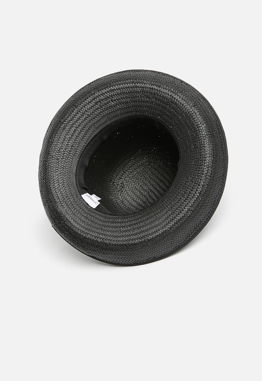 Superbalist - Tall crown holborn hat - black