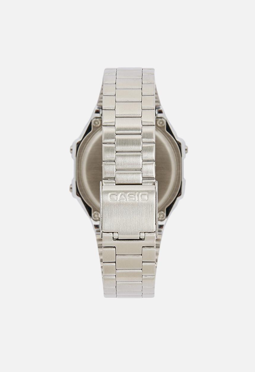 Casio - Digital wrist watch A168WEM-2DF-silver