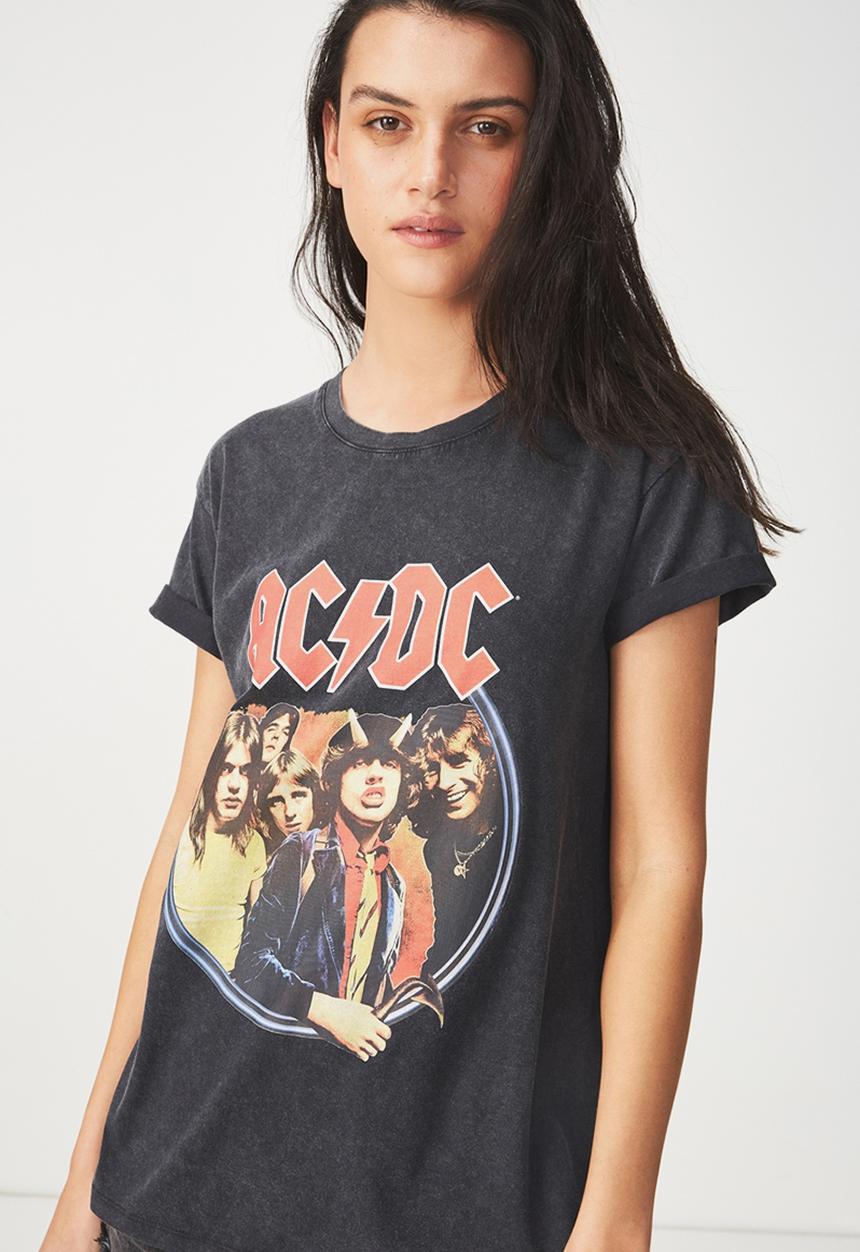 Cotton On - Tbar fox graphic T-shirt - black 