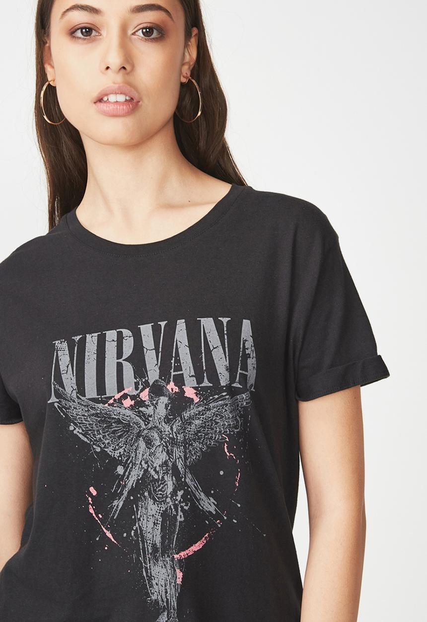 Cotton On - Tbar fox graphic T-shirt - black 