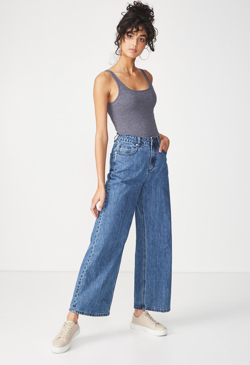 Cotton On - Everyday summer femme tank - grey