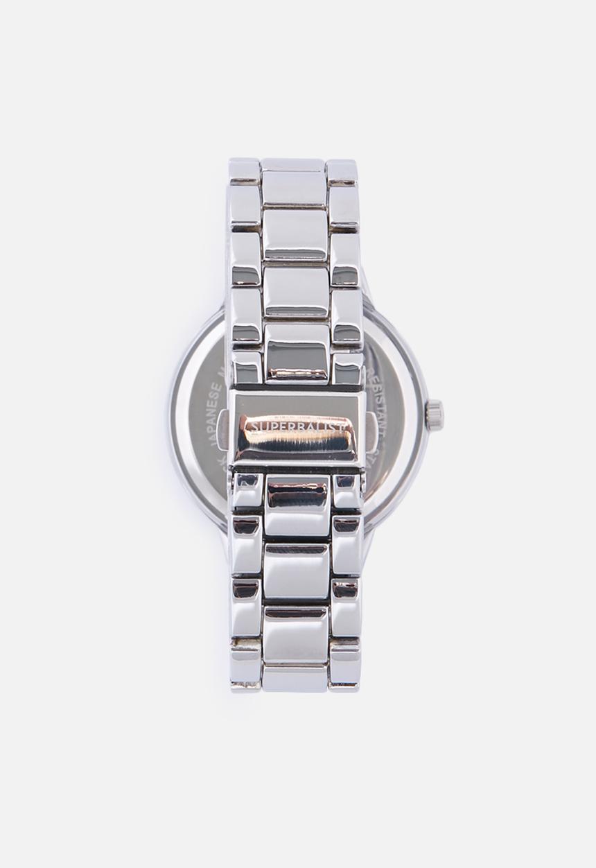 Superbalist - Cass chain strap watch -  silver