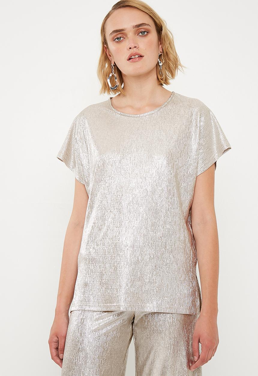 Superbalist - Plisse oversized  - champagne 
