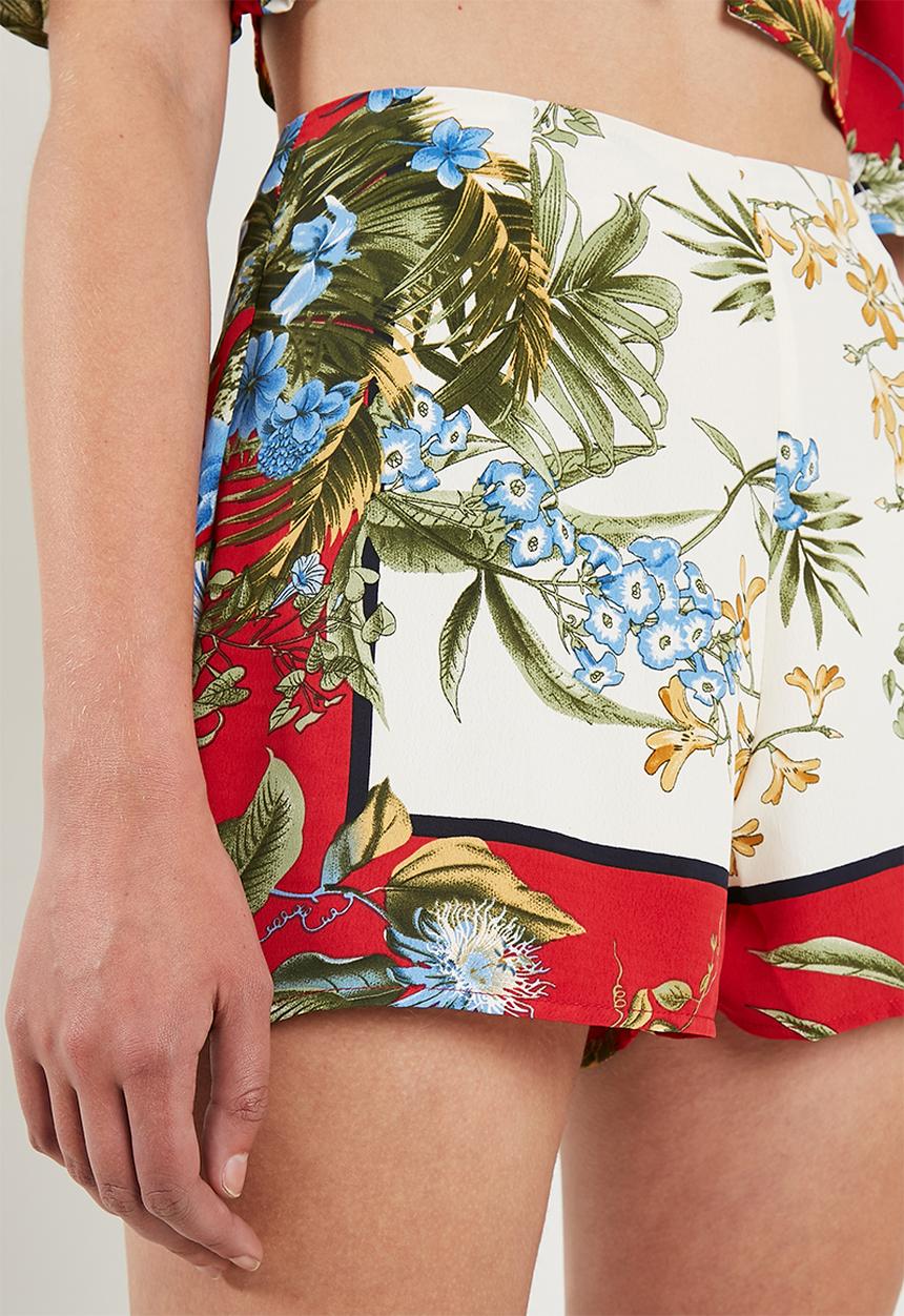 Missguided - Floral shorts - multi