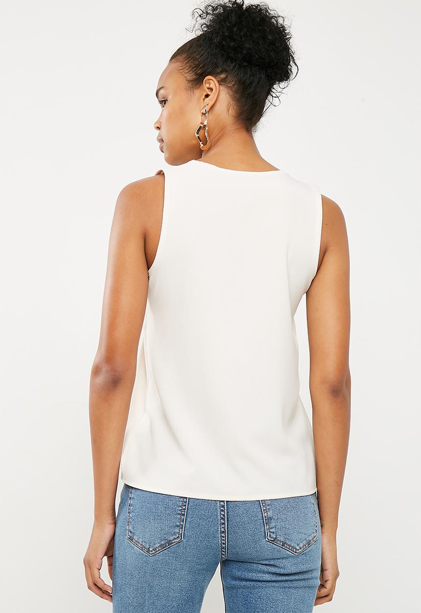 Superbalist - Upstyled woven vest - Cream 