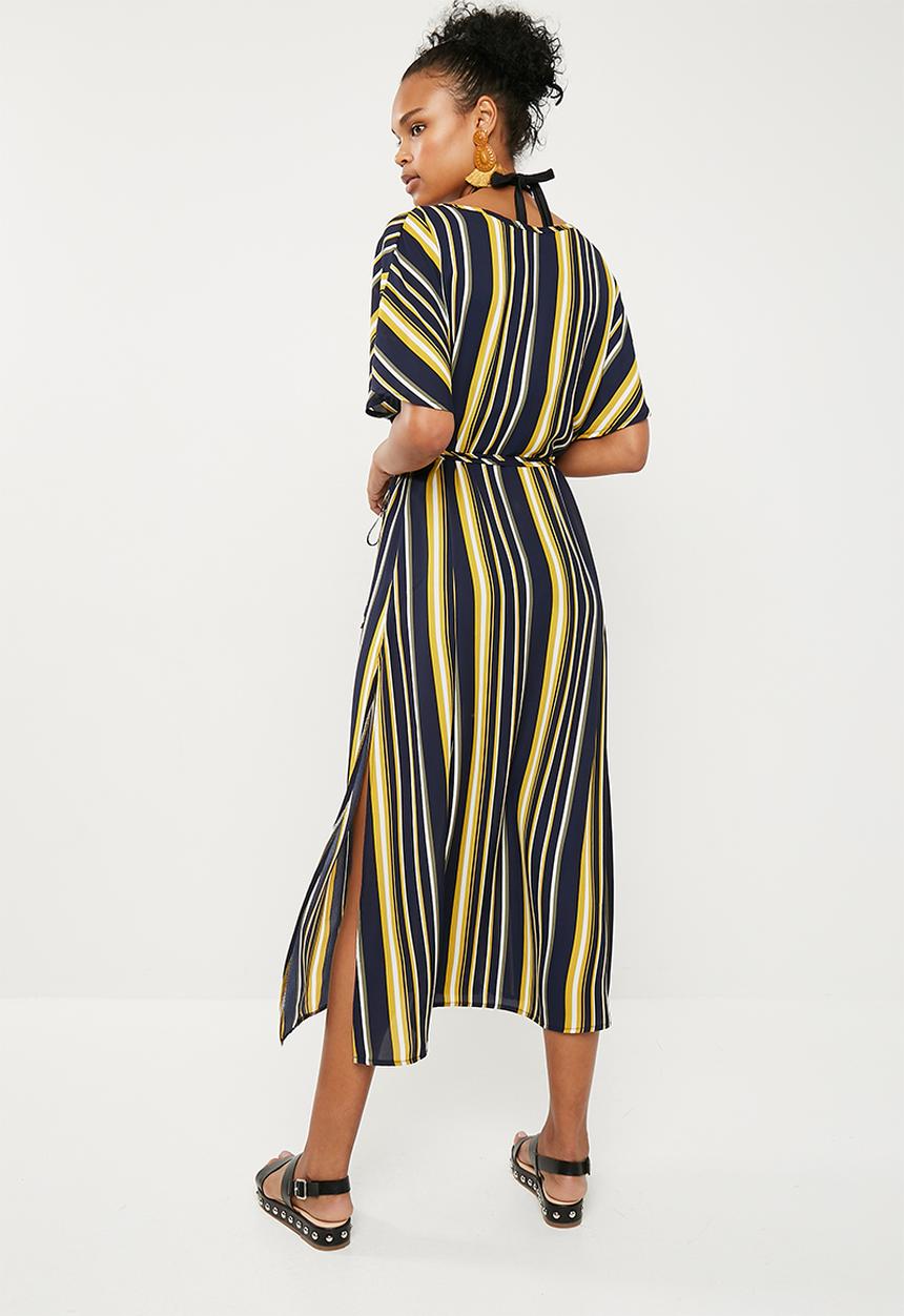 Superbalist - Kimono sleeve wrap cover up - multi
