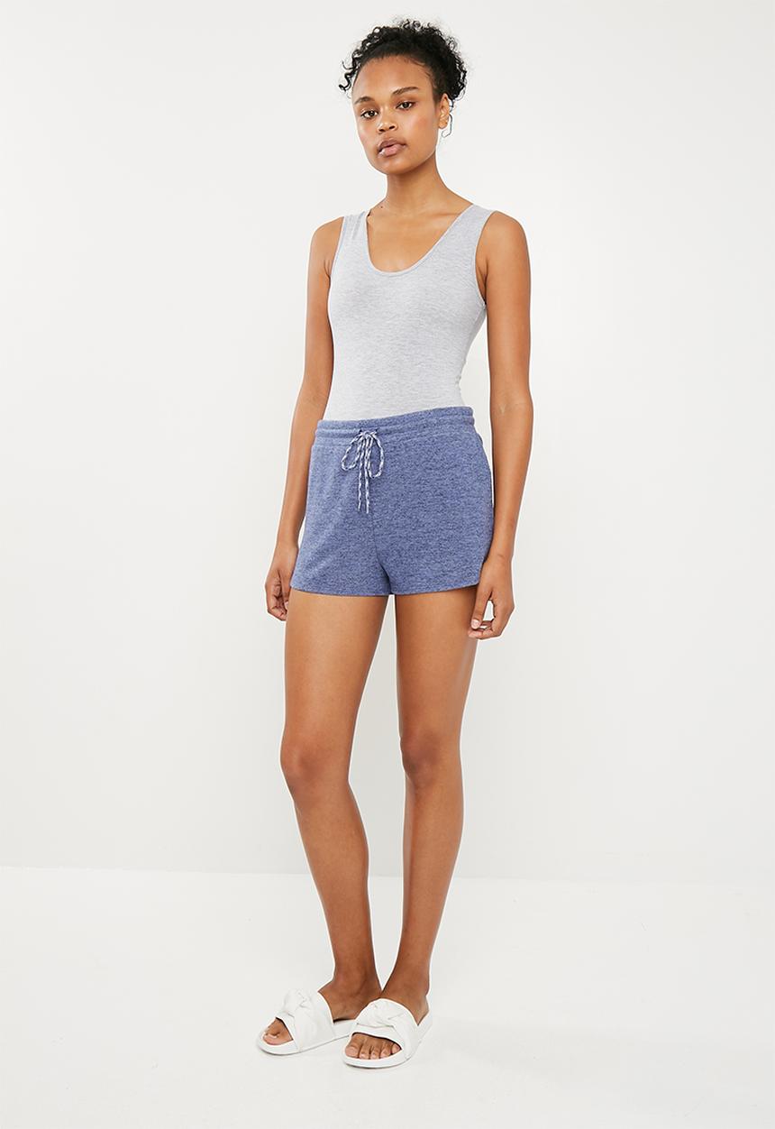 Cotton On - Super soft lounge short - blue 