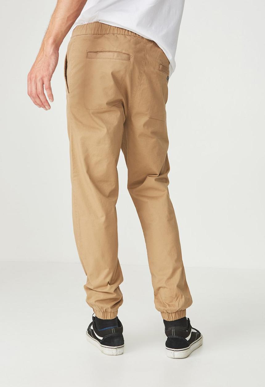 Cotton On - Drake cuffed pant - beige