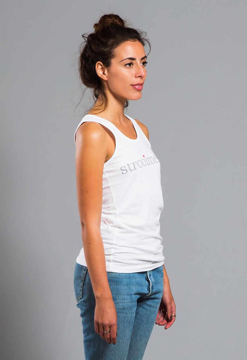 The Bridesmaids - Strooimeisie Tank Top – White
