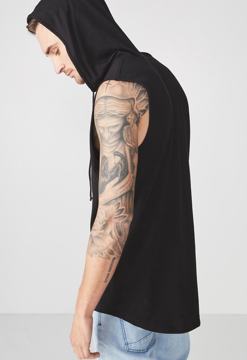 Cotton On - Hustle muscle tank - black 