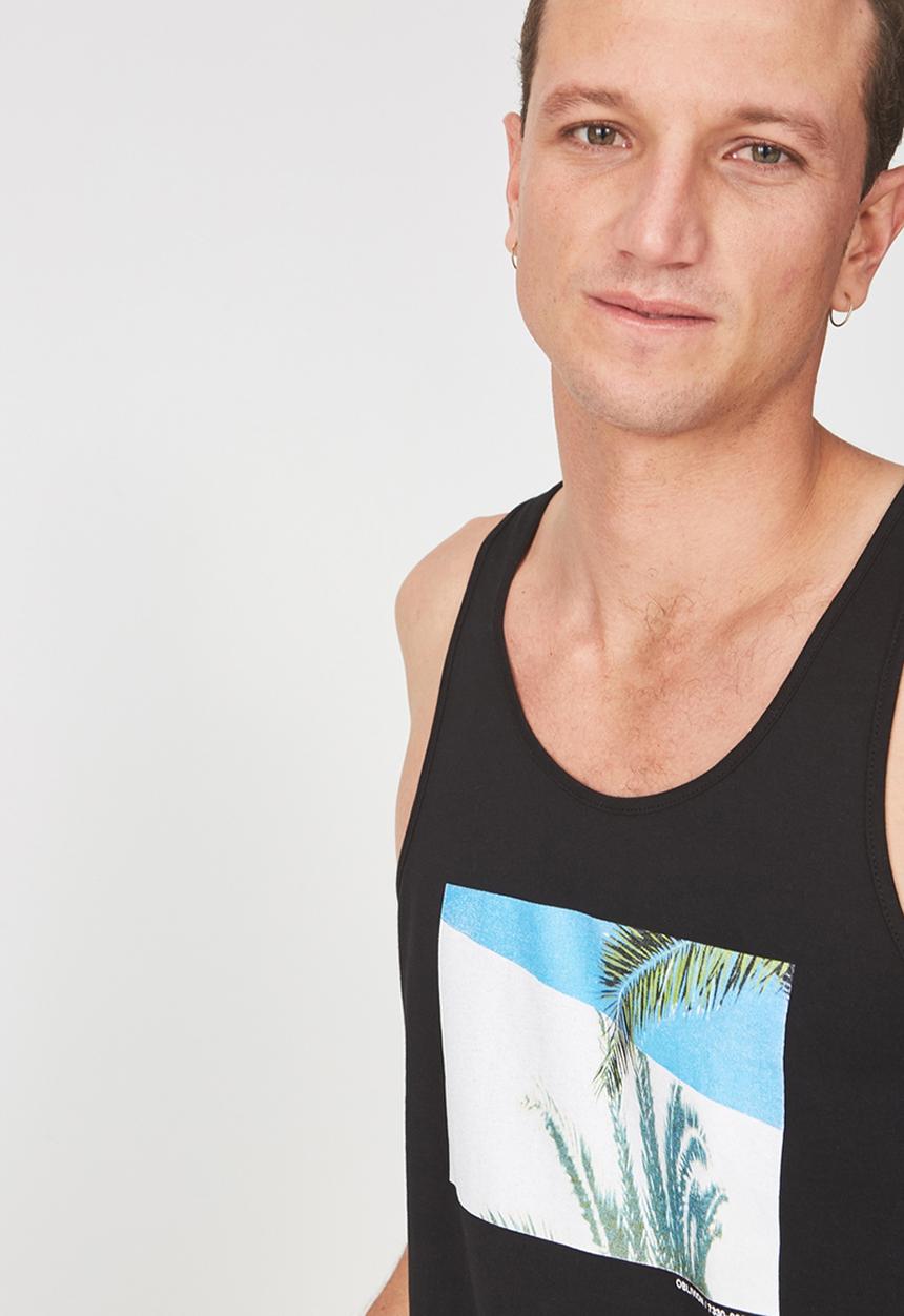Cotton On - Tbar tank - black 