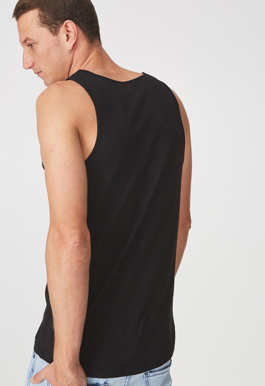Cotton On - Tbar tank - black 