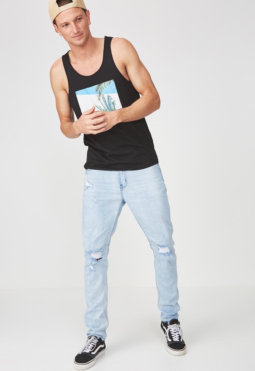 Cotton On - Tbar tank - black 