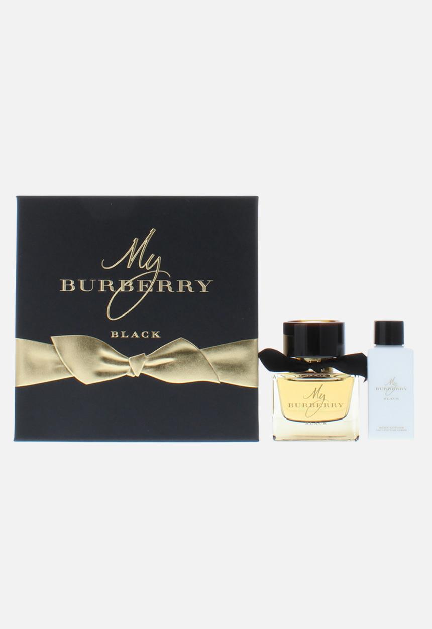 Burberry - My Burberry Black Edp 50ml & Body Lotion 75ml (Parallel Import)