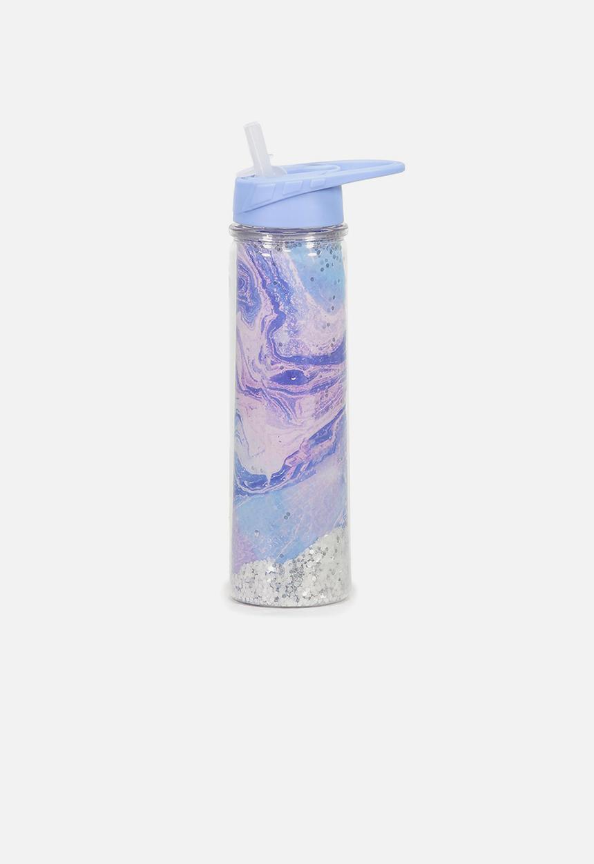Typo - Double walled water bottle - mermaid marble print