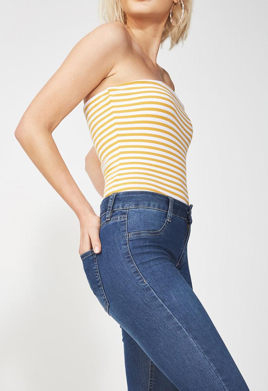 Cotton On - Mid rise jegging -  blue