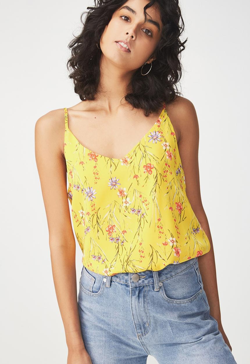 Cotton On - Astrid cami - yellow