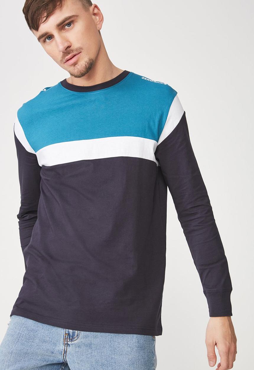 Cotton On - Tbar long sleeve tee - multi 