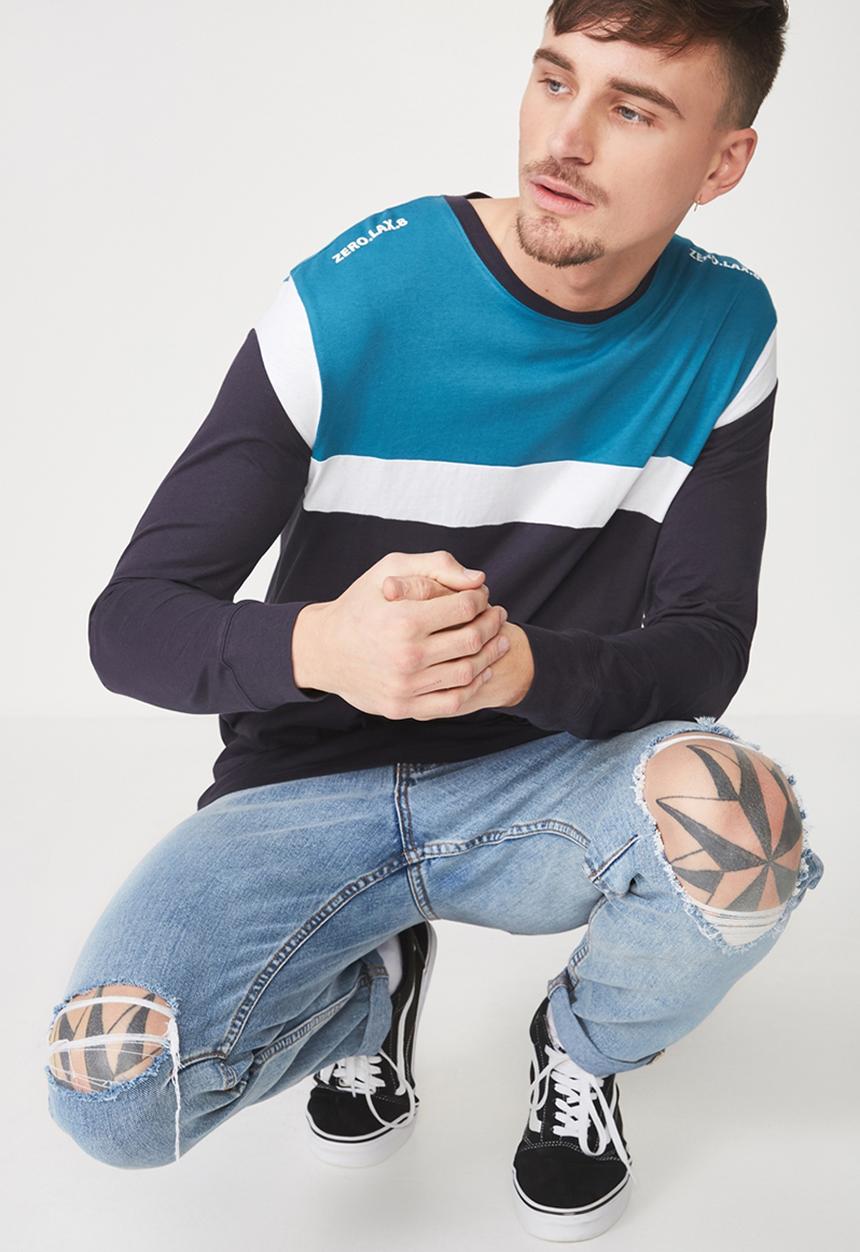 Cotton On - Tbar long sleeve tee - multi 