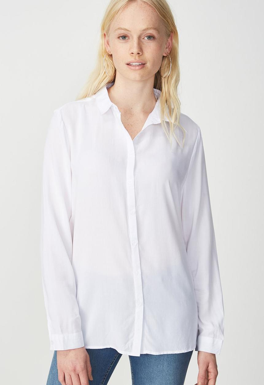 Cotton On - Rebecca summer shirt - white