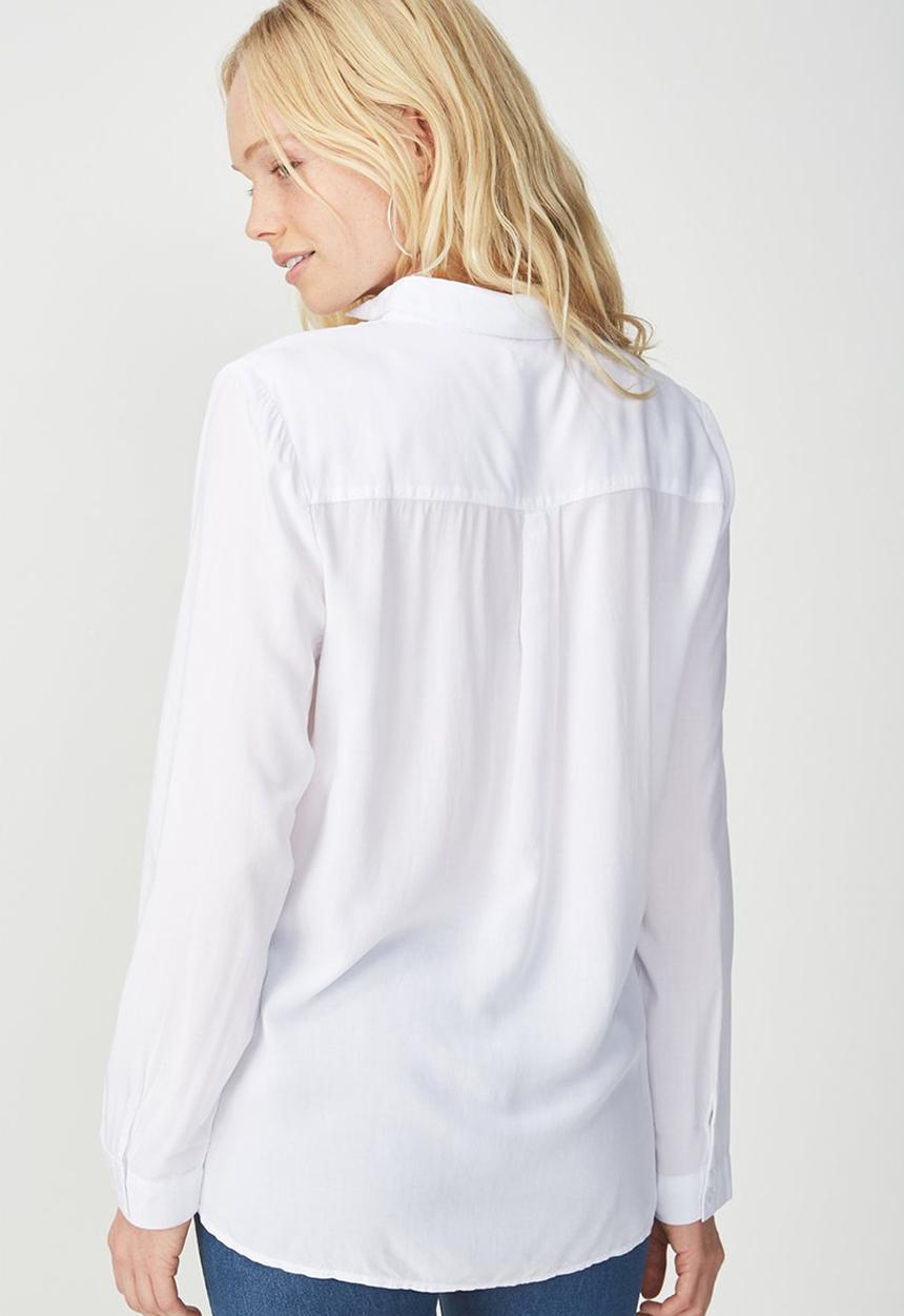 Cotton On - Rebecca summer shirt - white