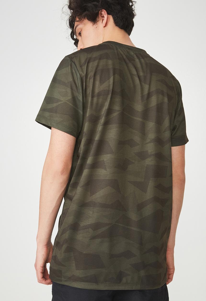 Cotton On - Coar active tee - khaki 