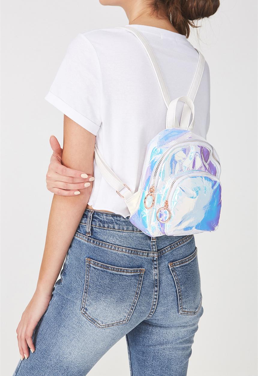 Typo - Mini madrid backpack - iridescent