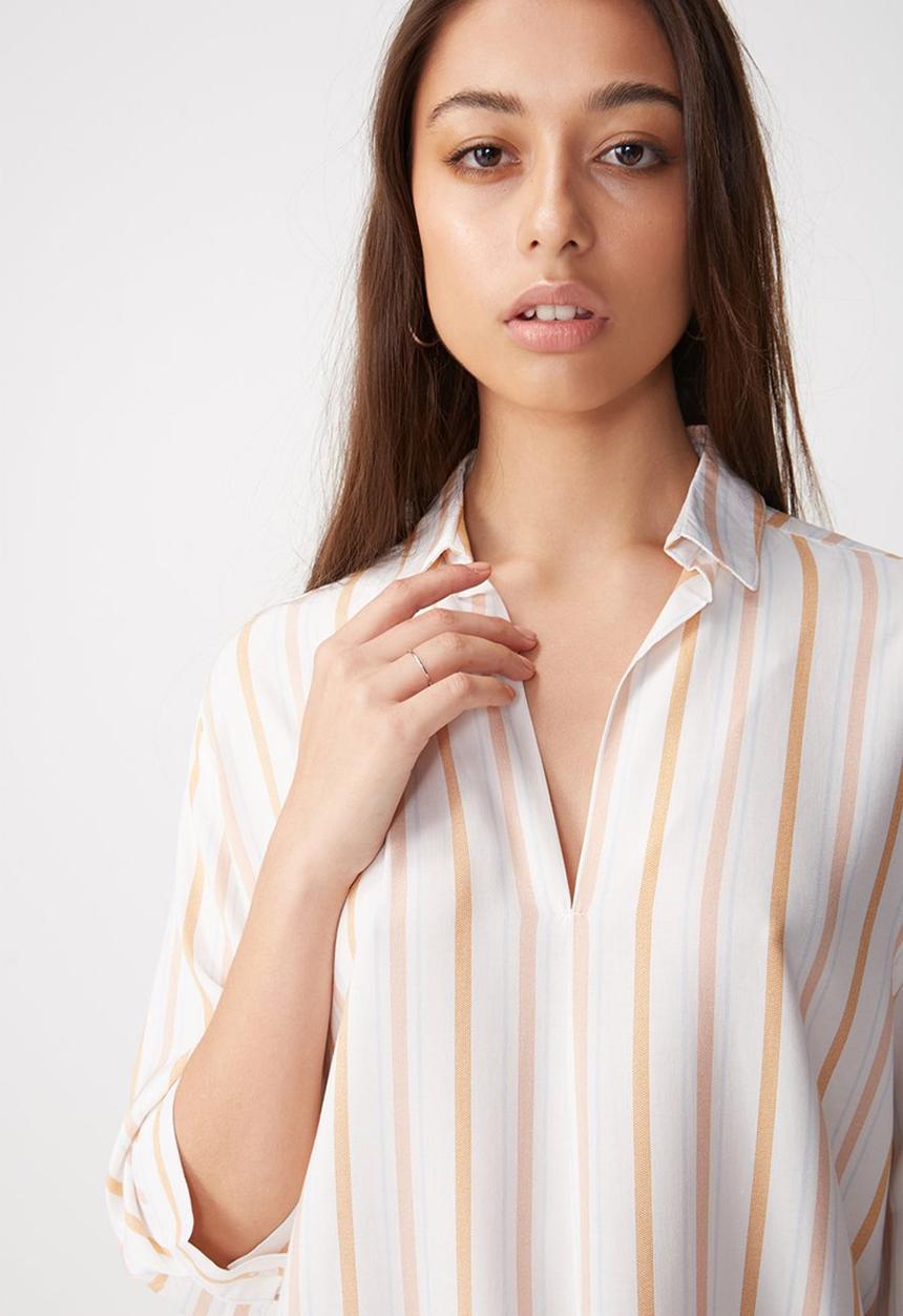 Cotton On - Bex popover shirt - multi