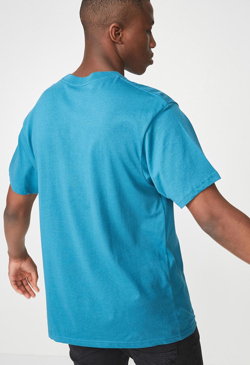 Cotton On - Essential skate tee -  blue