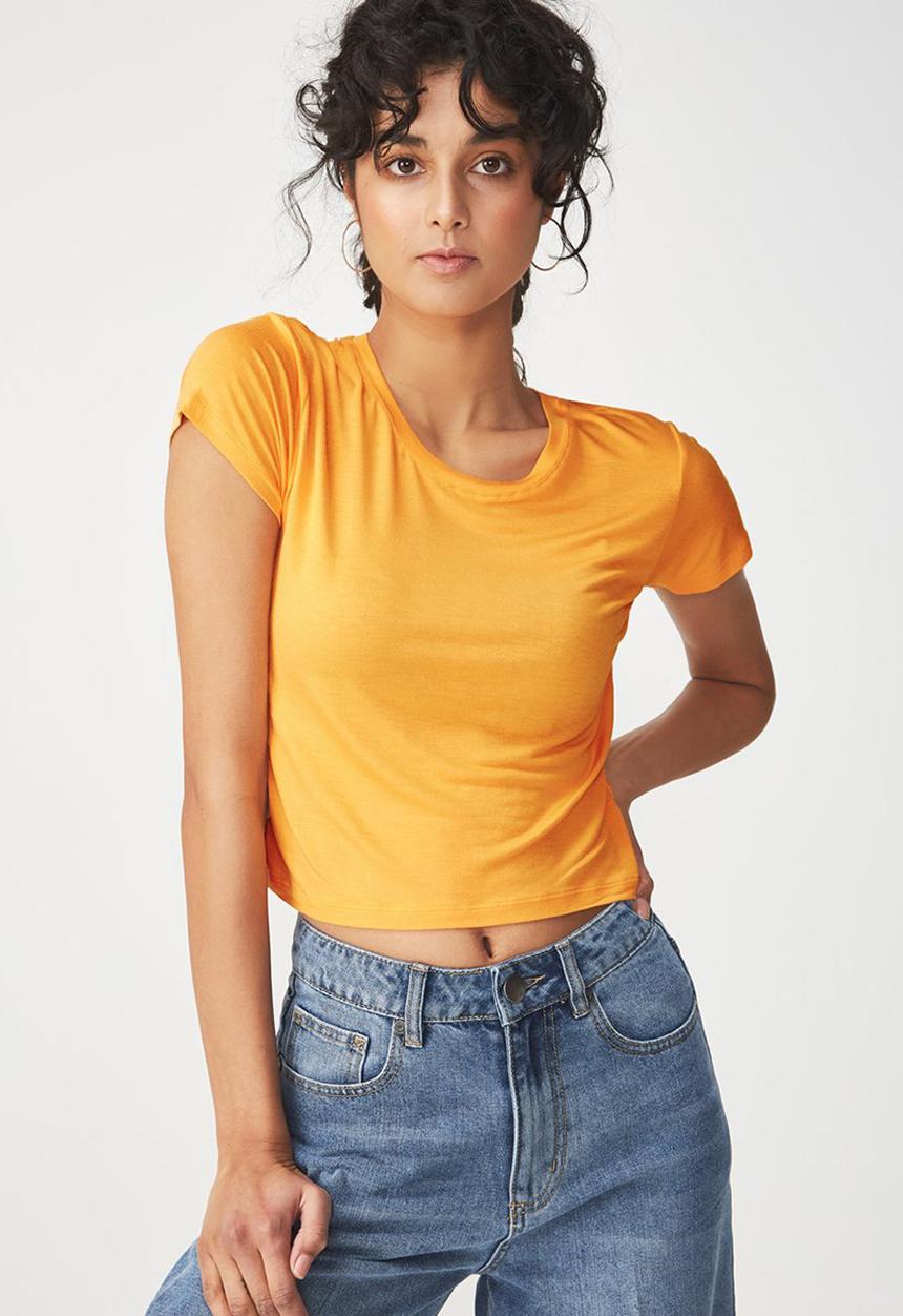 Cotton On - The baby tee - yellow