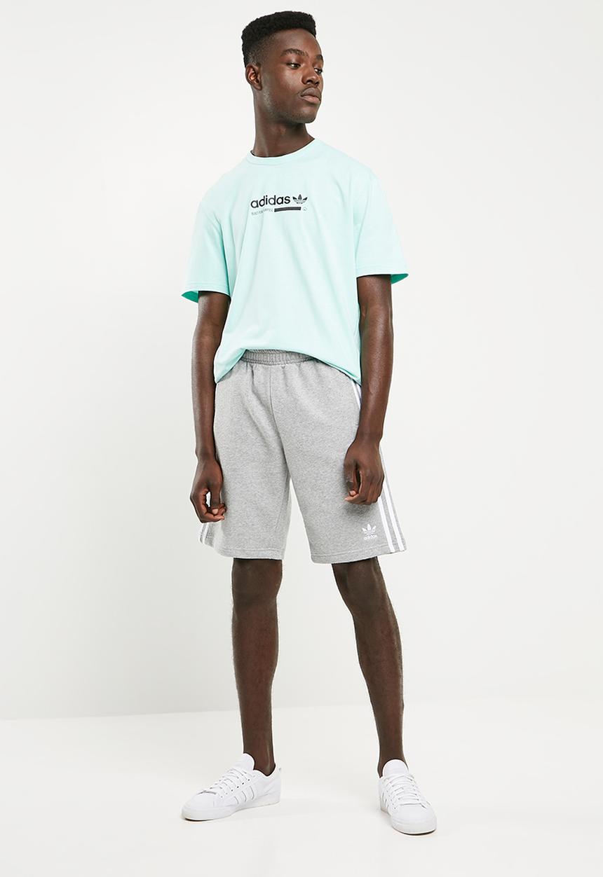 adidas Originals - Three stripe shorts - grey