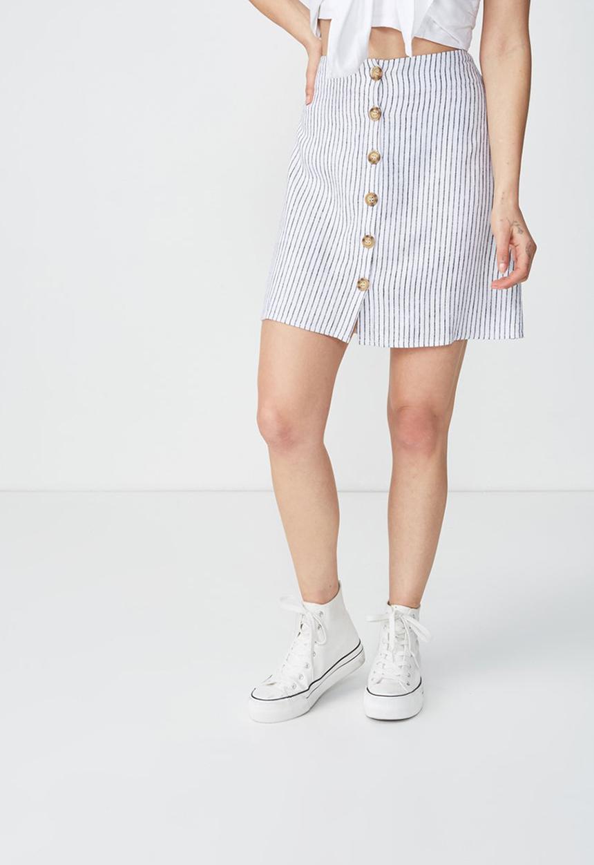 Cotton On - Woven Medina mini - blue & white 