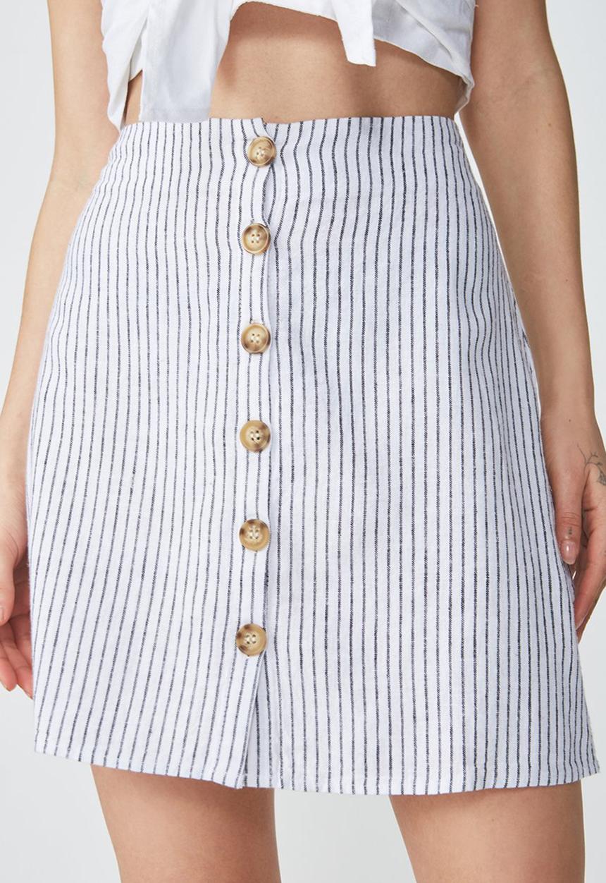 Cotton On - Woven Medina mini - blue & white 