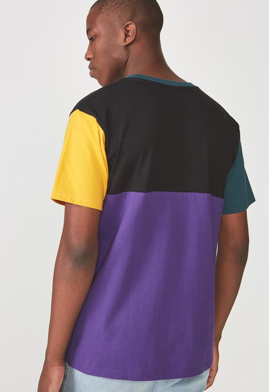 Cotton On - Downtown loose fit short sleeve tee - multi 